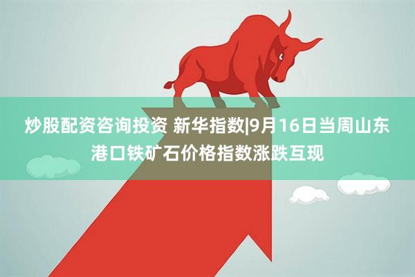 炒股配资咨询投资 新华指数|9月16日当周山东港口铁矿石价格指数涨跌互现